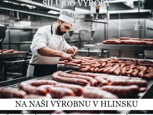 NABÍDKA PRÁCE: Řidič a pomocný pracovník uzenářské výroby v Řeznictví U Švandů