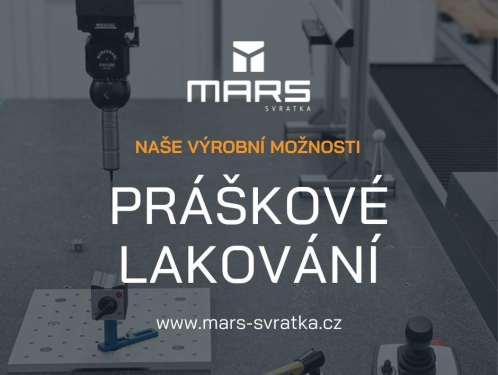 MARS Svratka: Práškové lakování