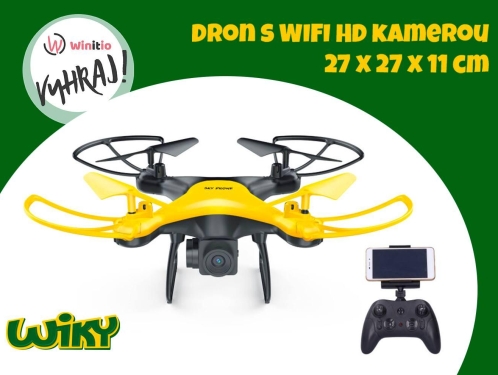 VYHRAJ dron s WiFi a HD kamerou!