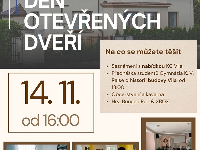 Den otevřených dveří ve Vile