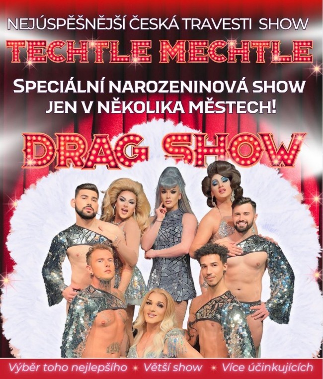 Travesti show TECHTLE MECHTLE - narozeninová show